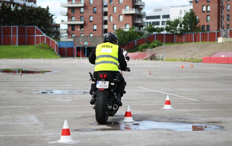 Endringer i bruk av Statens vegvesen sine kjøregårder for motorsykkel