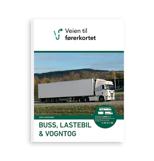 Teoribok buss, lastebil og vogntog C/CE/D/DE