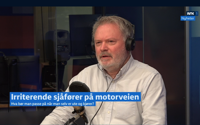 Irriterende sjåfører på motorveien